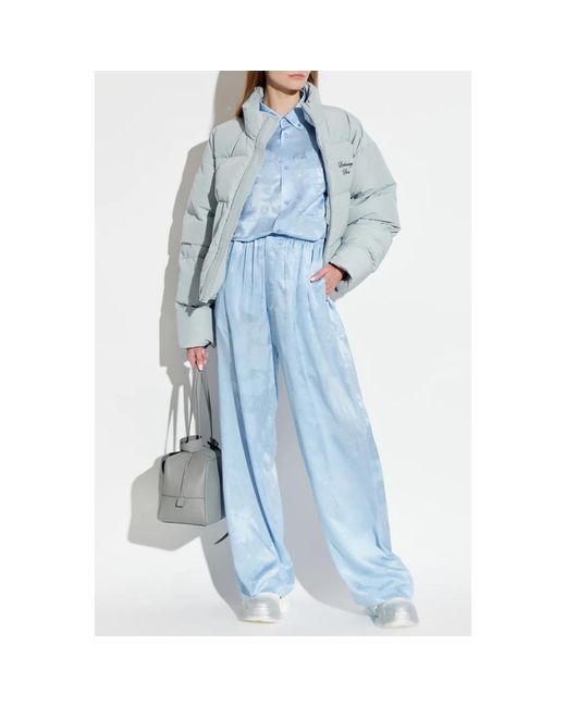 Down Jackets Balenciaga de color Blue