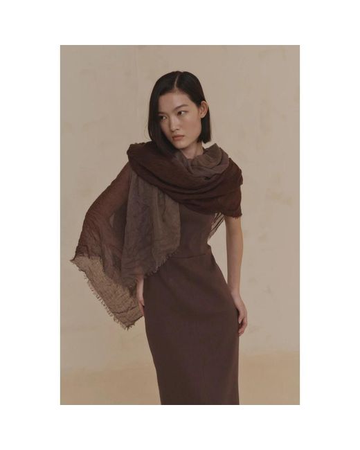 Cortana Brown Scarves