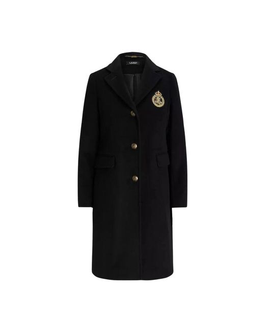 Ralph Lauren Black Single-Breasted Coats