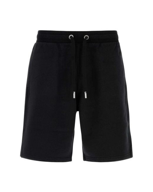 AMI Black Casual Shorts for men