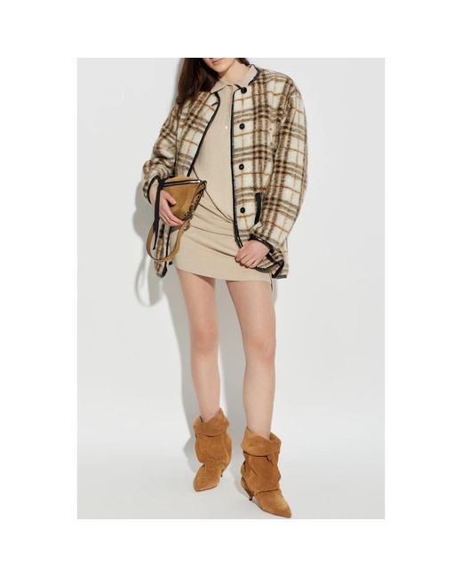 Isabel Marant Ullana Jacket in het Natural