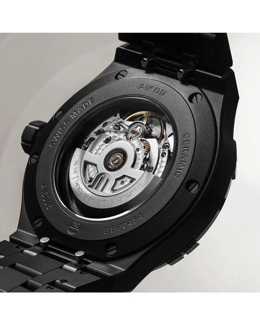 Maurice Lacroix Aikon Automatic Ceramic 42Mm in het Black voor heren