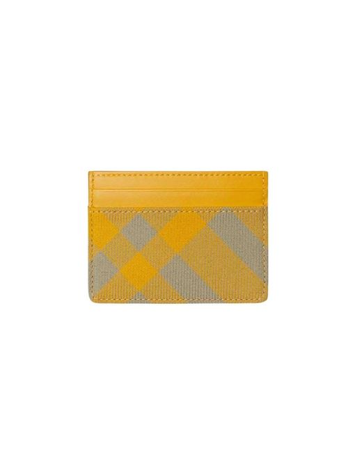 Burberry Yellow Wallets & Cardholders for men