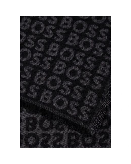 HUGO Tadic Scarf in Black für Herren