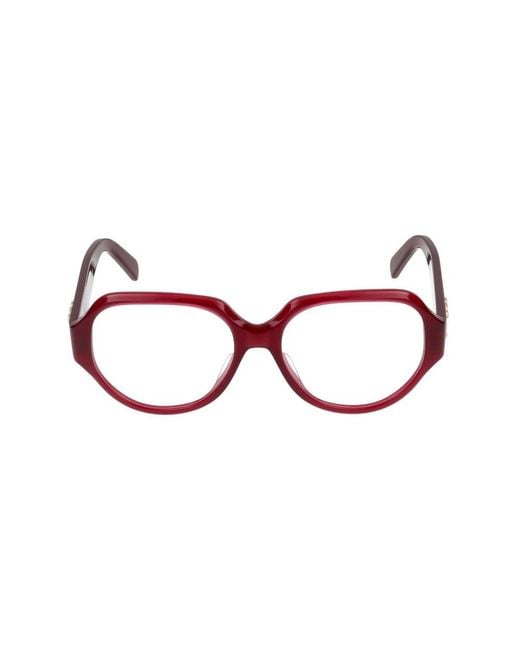 Céline Red Glasses
