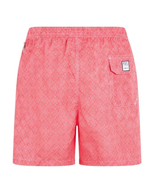 Fedeli Pink Beachwear for men