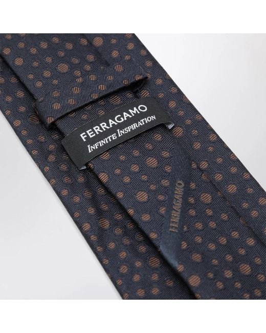 Ferragamo Gray Ties for men
