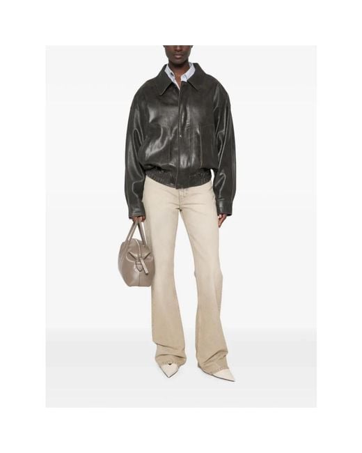 Bomber Jackets di Alysi in Black