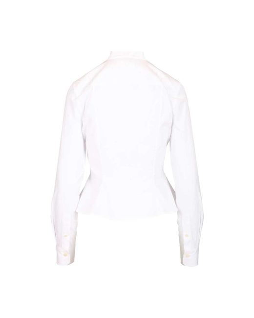 McQueen White Shirts