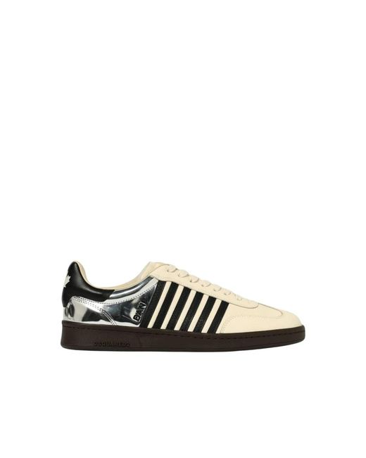 DSquared² Athletic Inspired Low-Top Sneakers in Black für Herren