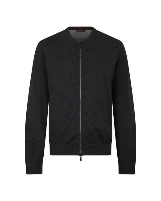 Moorer Black Cardigans for men