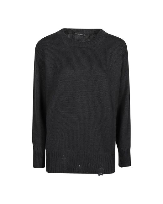 Canessa Black Cashmere Knitwear