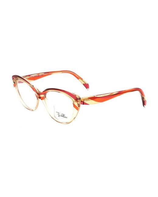 Emilio Pucci Red Glasses