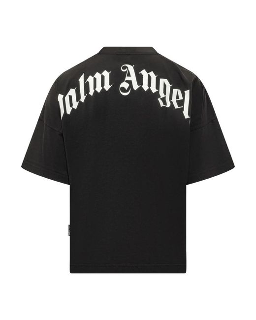 Palm Angels Black T-Shirts for men