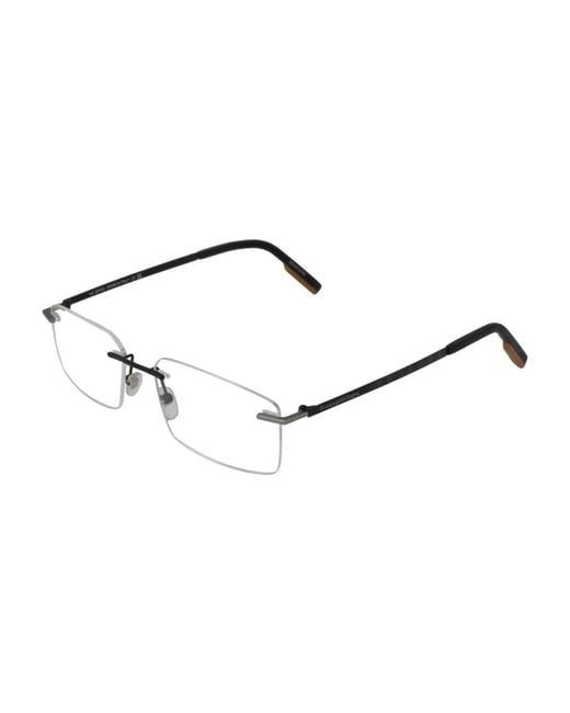 Zegna Metallic Glasses for men