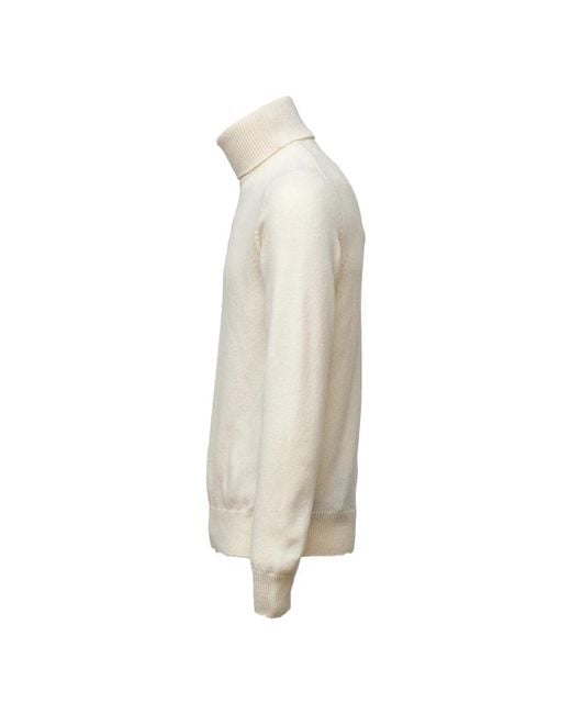 Zanone White Turtlenecks for men