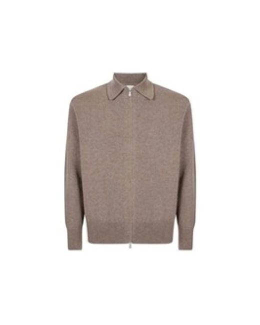 Eleventy Maglia Full Zip in het Gray voor heren