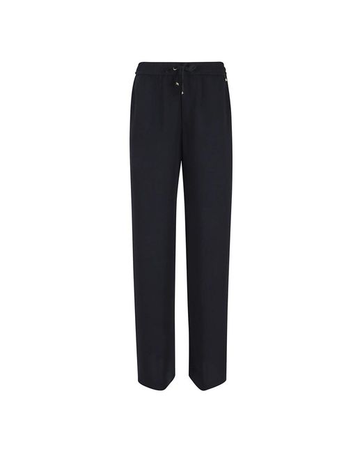 Wide Trousers Herno de color Blue