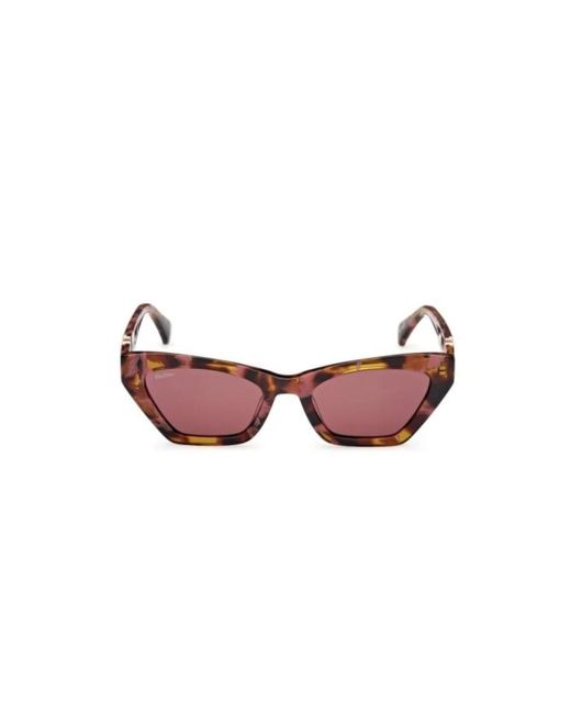 Max Mara Brown Cat-eye sonnenbrille für frauen