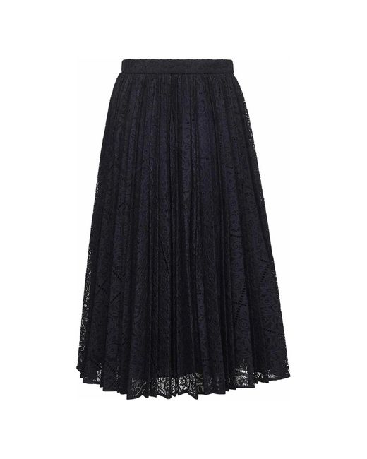 Max Mara Blue Midi Skirts