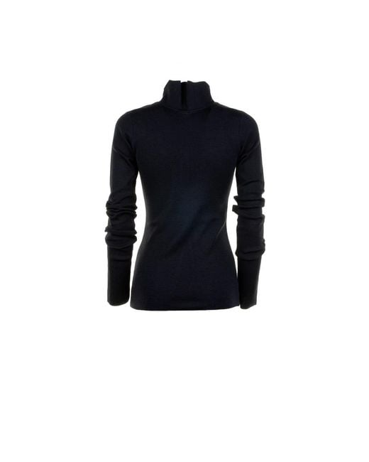 Balenciaga Black Polo Shirts