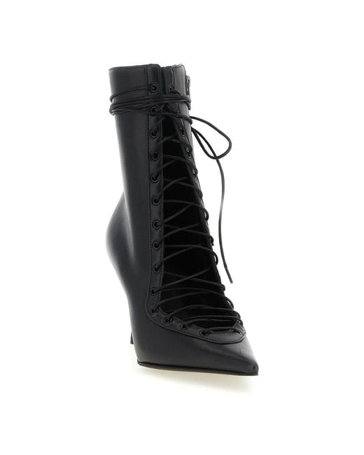 Le Silla Black Heeled Boots