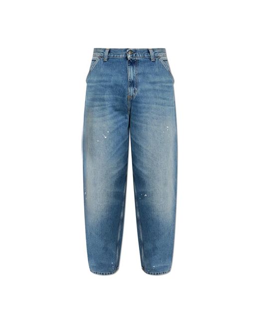 Carhartt Blue Loose Fit Jeans for men