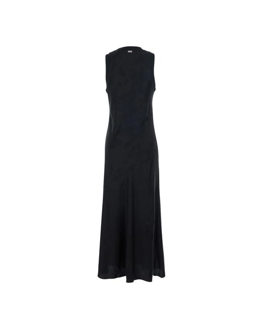 Maxi Dresses AMI de color Black