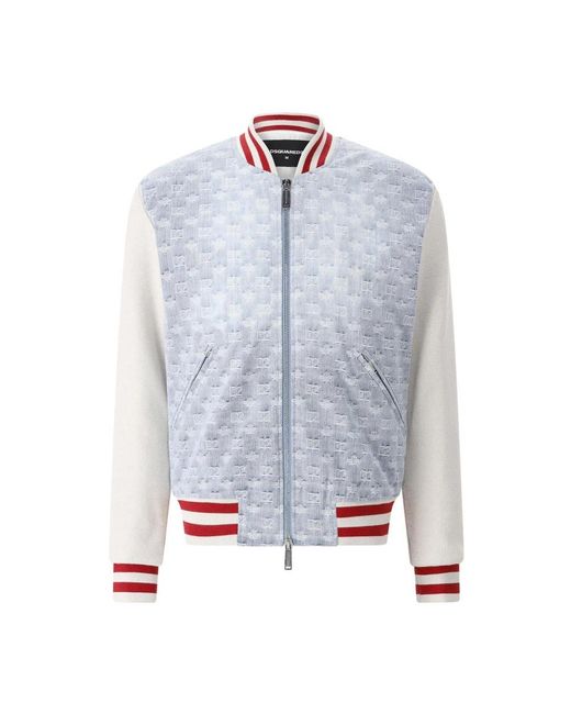 Bomber Jackets DSquared² pour homme en coloris Blue