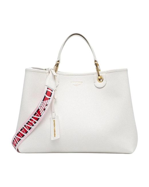 Emporio Armani White Handbags