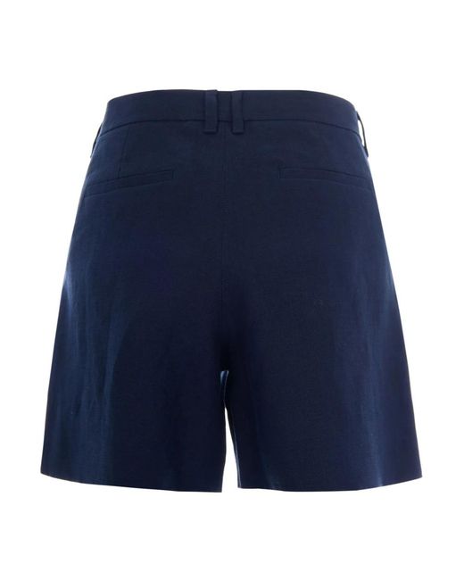Max Mara Blue Casual Shorts