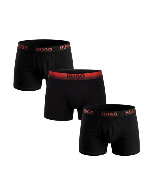 HUGO B Trunk 3-Pack in het Black voor heren