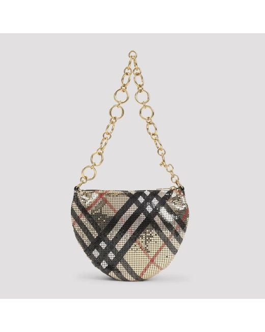 Burberry Metallic Chainmail Pouch