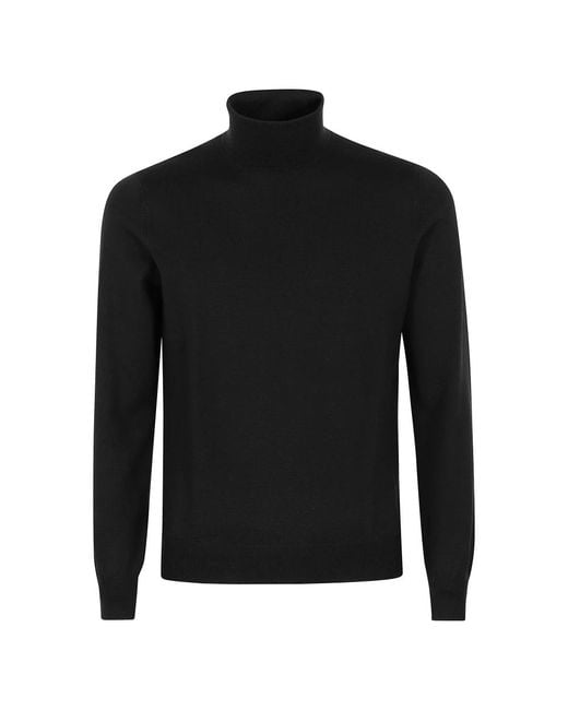 Turtlenecks Tagliatore de hombre de color Black
