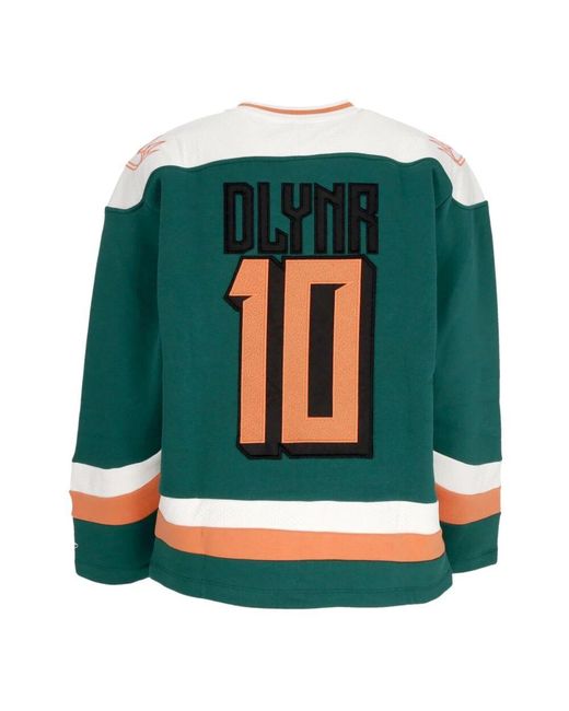 DOLLY NOIRE Waldgrüner Hockey Crewneck Sweatshirt in Green für Herren