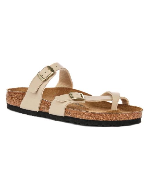 Birkenstock Brown Flip Flops