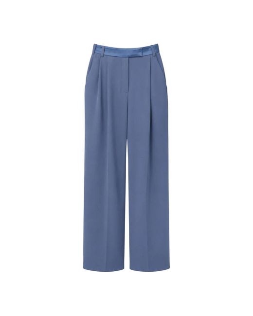Imperial Blue Wide Trousers