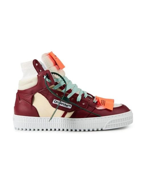 Off-White c/o Virgil Abloh Red Sneakers