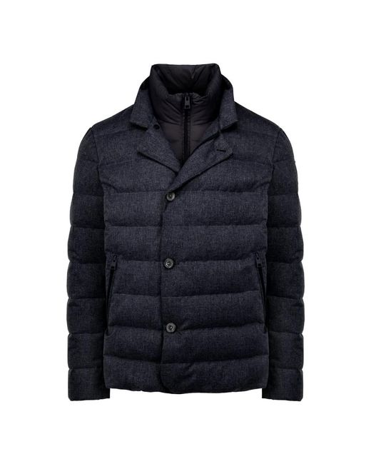 Bomboogie Blazer Van Echt Dons in het Blue voor heren
