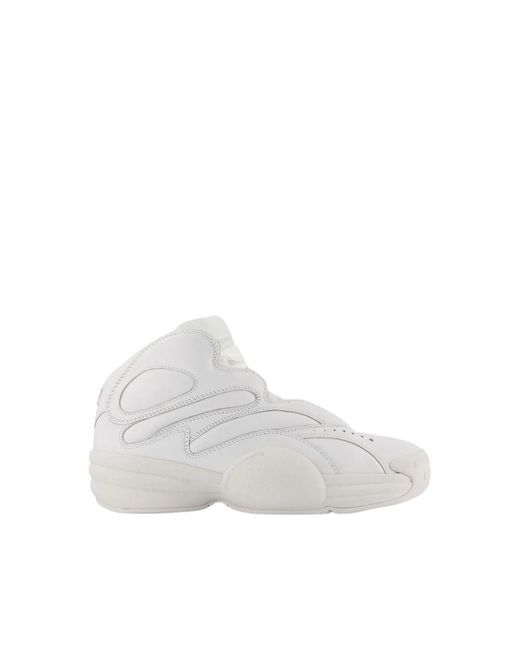 Alexander Wang White Aw Hoop Sneakers - - Leather