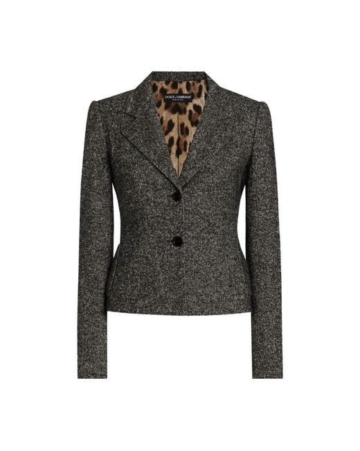 Dolce & Gabbana Black Blazers