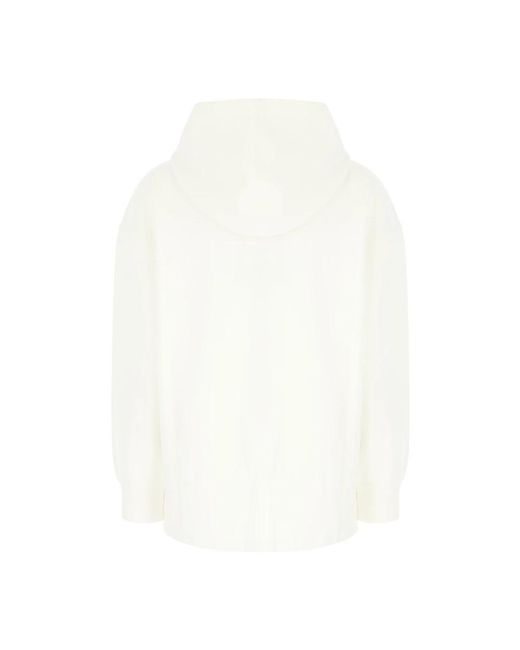 Max Mara White Hoodies