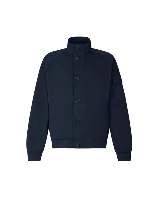 Save The Duck Blue Bomber Jackets for men