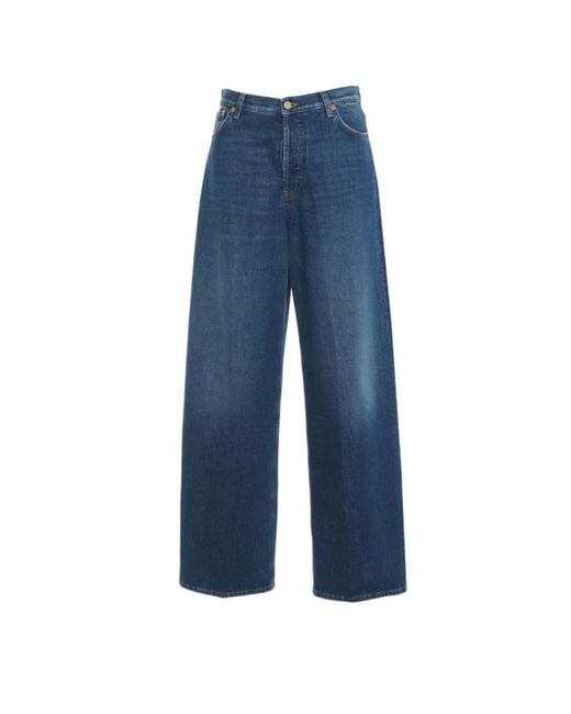 Dondup Blue Wide Jeans