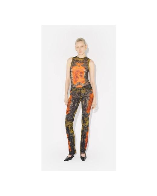 Sleeveless Tops di Jean Paul Gaultier in Brown