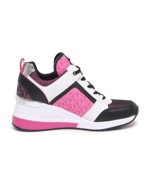 Michael Kors Pink Georgie Trainer Schuhe