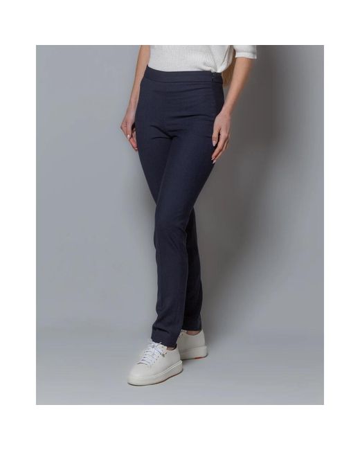 Fabiana Filippi Blue Slim-Fit Trousers