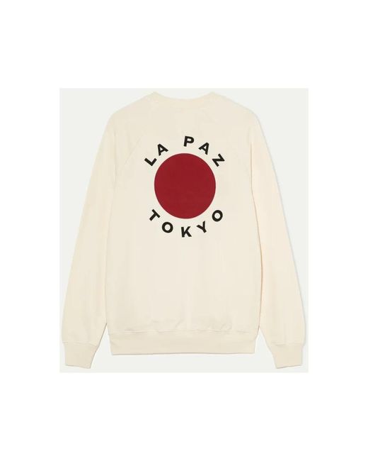 La Paz White Sweatshirts for men