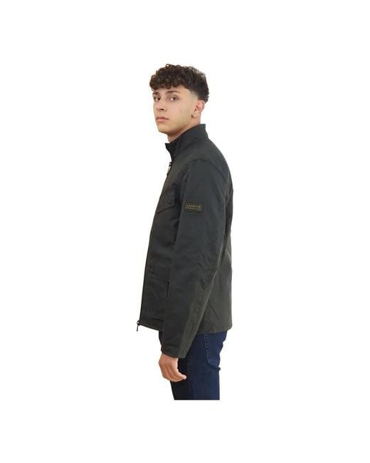 Barbour Jassen ,Groen ,Katoen Duke Sage Winterjas Waterdicht Katoen in het Gray voor heren