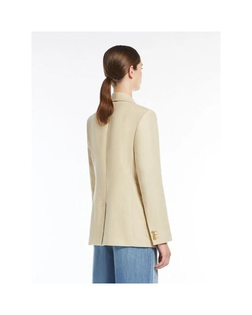 Weekend by Maxmara Blazers in het Natural